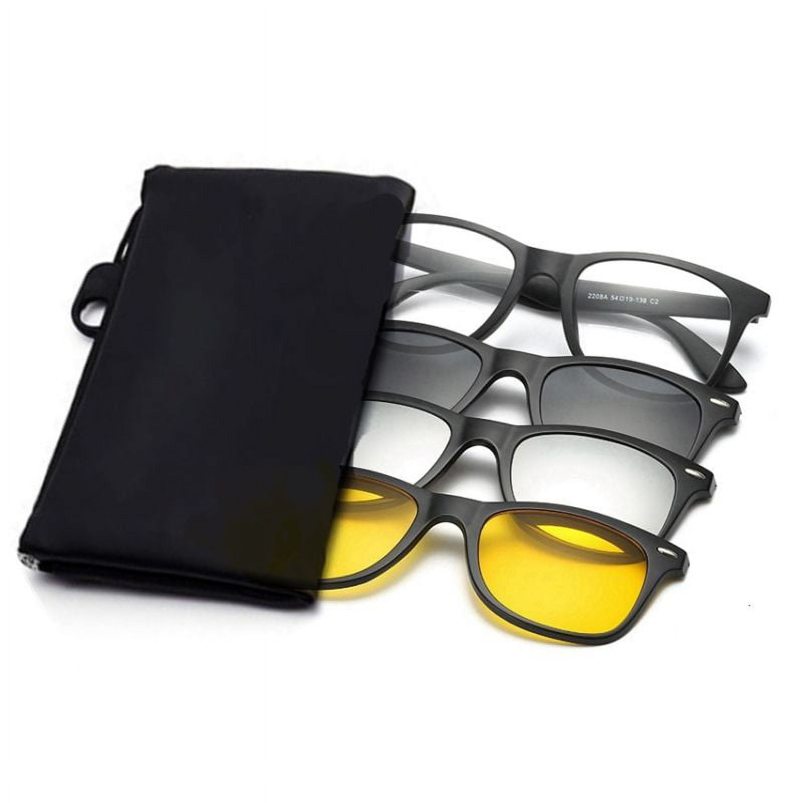 Mens Clip On Bifocal Reading Glasses Sunglasses Fishing