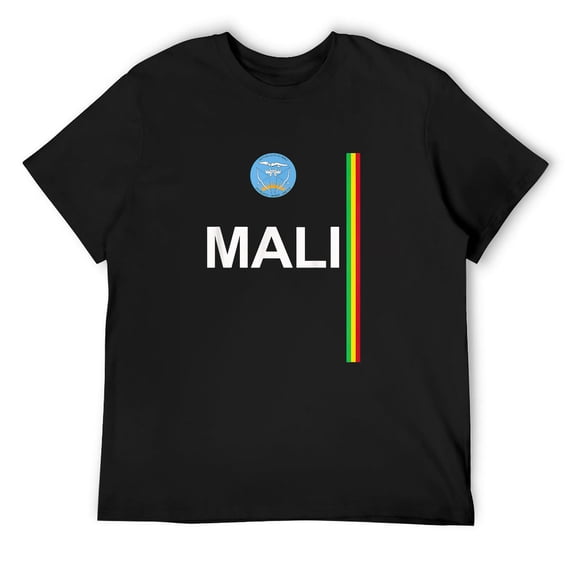 Mens Mali Pride Malian Heritage Culture T-shirt Black 3X-Large