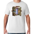 thumbnail image 1 of Mens Manu Bay Surf Company SURF LIGHTHOUSE T-shirt, Medium White, 1 of 3