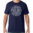 thumbnail image 1 of Mens Manu Bay Surf Company WHITE OCTOPUS T-shirt, 5XL Navy Blue, 1 of 2