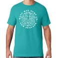 thumbnail image 1 of Mens Manu Bay Surf Company WHITE OCTOPUS T-shirt, Medium Jade, 1 of 2