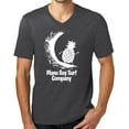 thumbnail image 1 of Mens Manu Bay Surf Company WHITE PINEAPPLE Surfer T-shirt, Small Heathered Charcoal, 1 of 3
