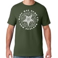 thumbnail image 1 of Mens Manu Bay Surf Company WHITE STARFISH T-shirt, Small Military Green, 1 of 2