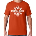 thumbnail image 1 of Mens Manu Bay Surf Company WHITE SURFBOARDS T-shirt, 2XL Burnt Orange, 1 of 2