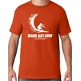 thumbnail image 1 of Mens Manu Bay Surf Company WHITE WAVE T-shirt, 4XL Burnt Orange, 1 of 2