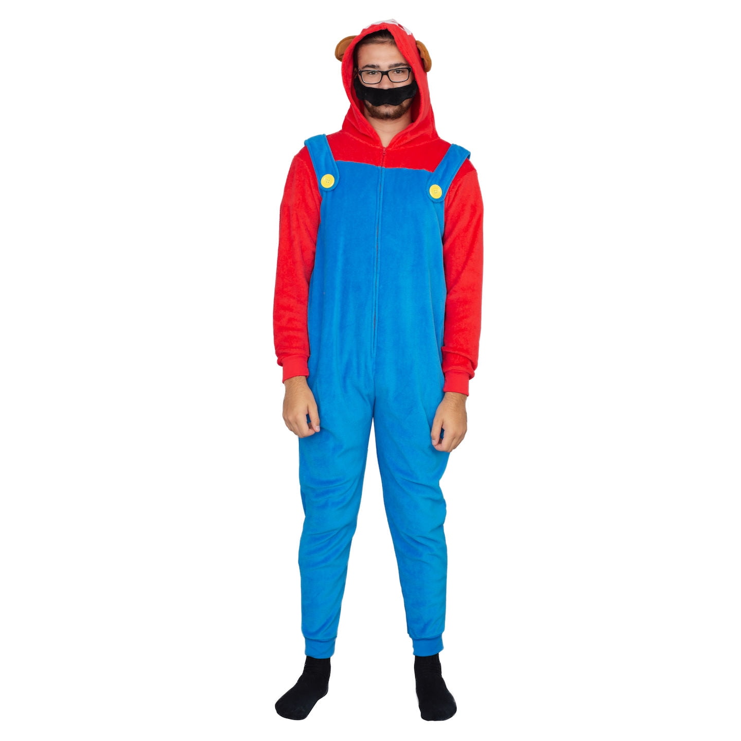 Mens Mario Raccoon Union Suit Walmart