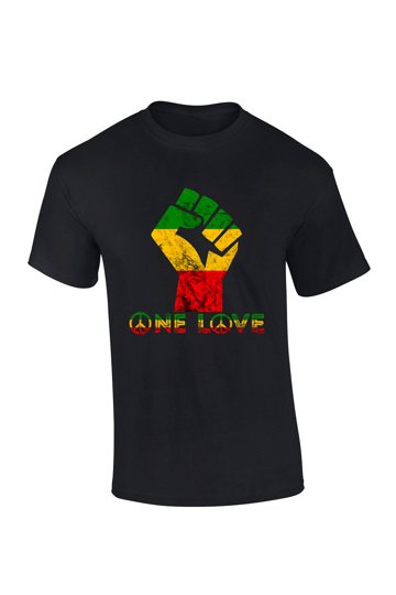 TMT ONE LOVE PEACE Tシャツ　XLサイズ One Love Marley Clothing Collection