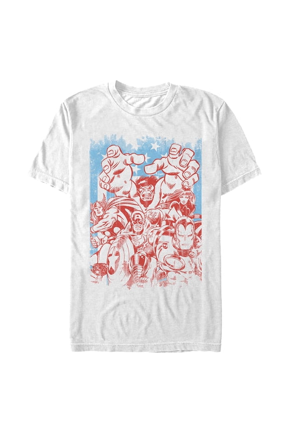 Mens Marvel Avengers Proud Team T Shirt