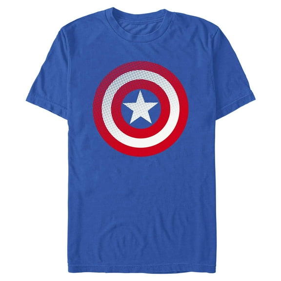 Mens Marvel Classic Retro Shield T Shirt