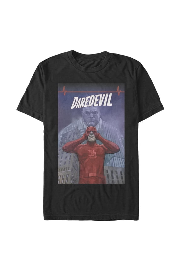 Mens Marvel: Daredevil Kingpin Comic Cover T Shirt