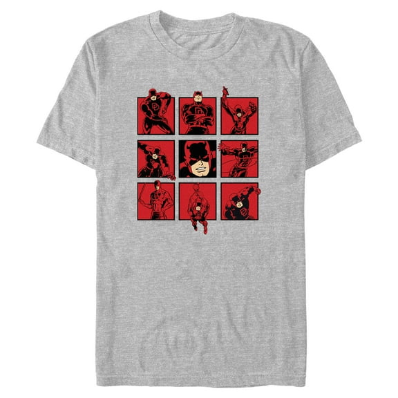 Mens Marvel: Daredevil Poses Collage T Shirt