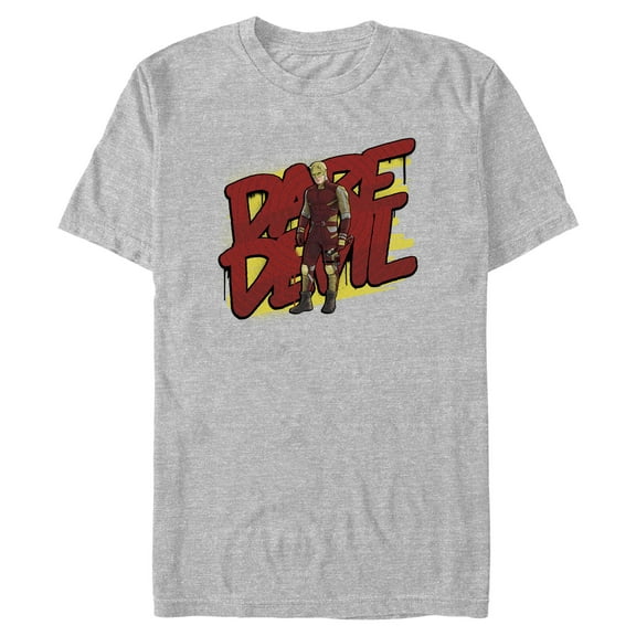 Mens Marvel: Daredevil Red Hero Badge T Shirt
