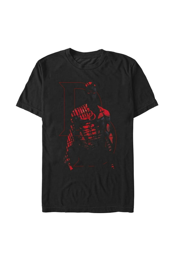 Mens Marvel: Daredevil Shadow Pose Icon T Shirt