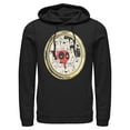 thumbnail image 1 of Mens Marvel Deadpool Cats Animated Frame Lightweight Hoodie, 1 of 4
