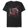 thumbnail image 1 of Mens Marvel: Deadpool Patriot Fireworks T Shirt, 1 of 5