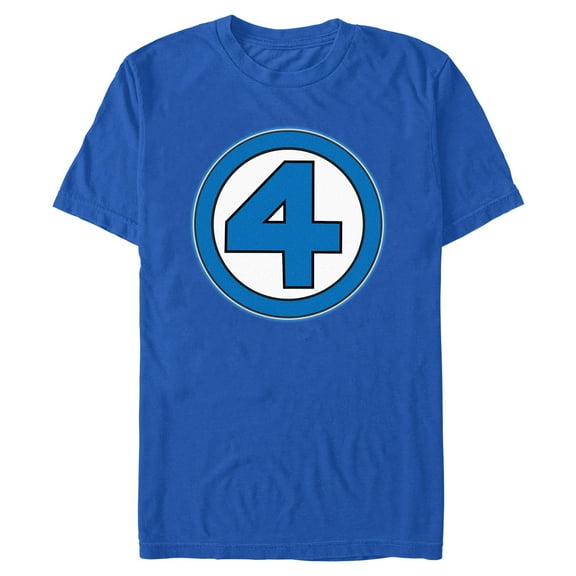Mens Marvel: Fantastic Four Color Logo T Shirt