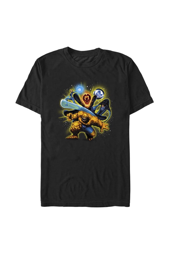 Mens Marvel: Fantastic Four Cosmic Team T Shirt