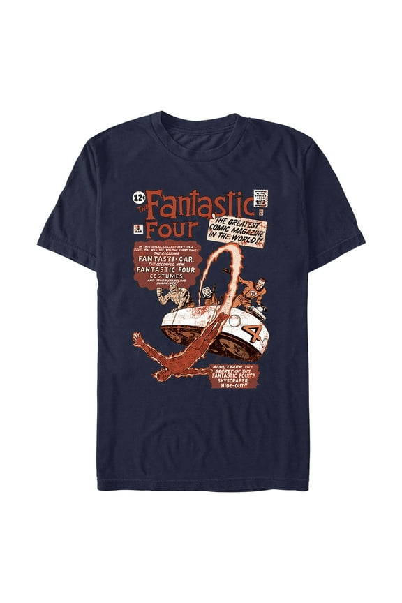 Mens Marvel: Fantastic Four Greatest Comic Cover Issue 3 T Shirt