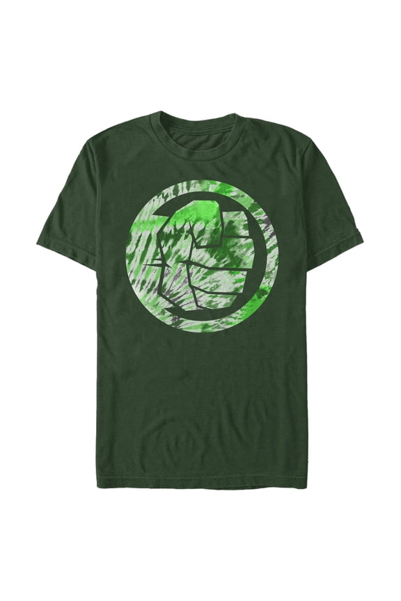 Mens Marvel Hulk Tie-Dye T Shirt