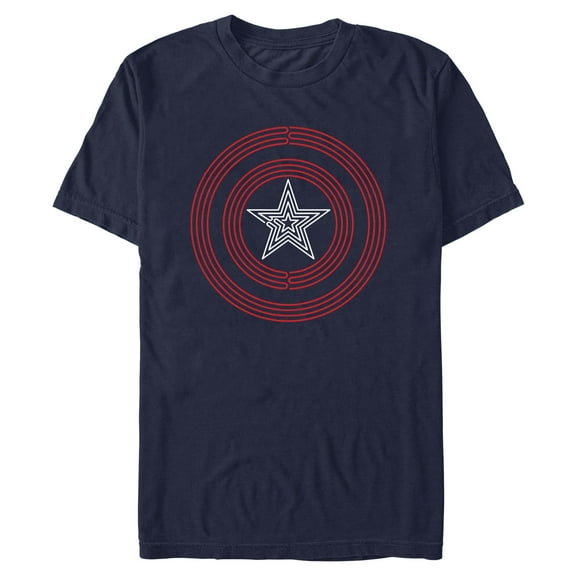 Mens Marvel Logo Loop T Shirt