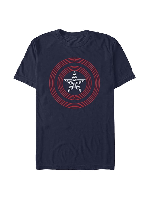 Mens Marvel Logo Loop T Shirt