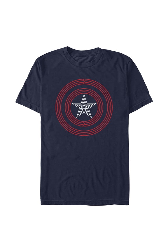 Mens Marvel Logo Loop T Shirt