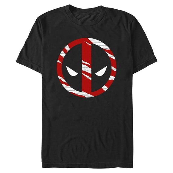 Mens Marvel Ripped Logo T Shirt