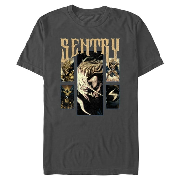 Mens Marvel Sentry Panels T Shirt