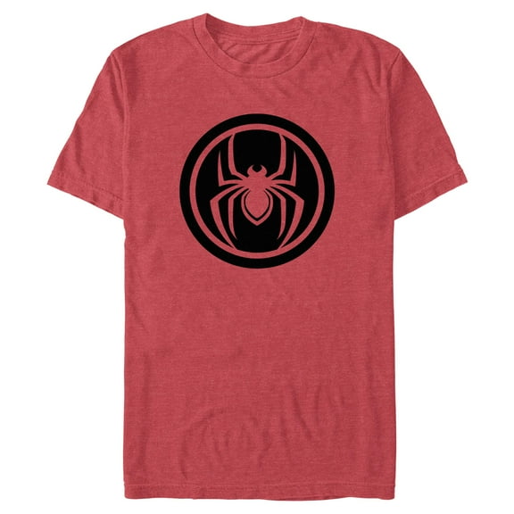 Mens Marvel Spider Badge T Shirt