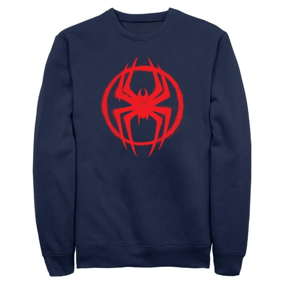 Mens Marvel: Spider-Man: Across the Spider-Verse Graffiti Red Logo Sweatshirt