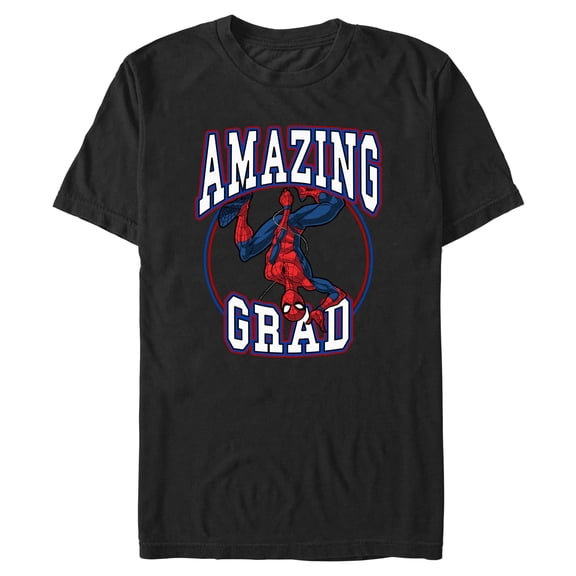 Mens Marvel: Spider-Man Amazing Graduate T Shirt