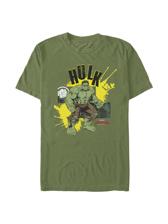 Mens Marvel: Spider-Man: Brand New Day Hulk Strikes Again T Shirt