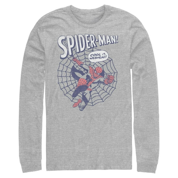 Mens Marvel: Spider-Man Cool It Webhead Long Sleeve Shirt