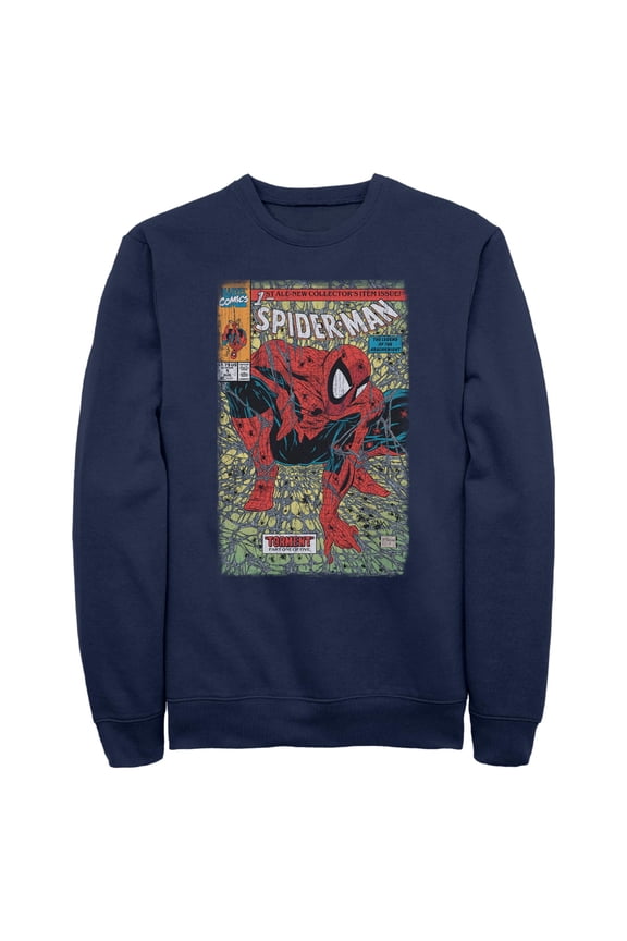 Mens Marvel Spider-Man Torment Comic Cover Sweatshirt