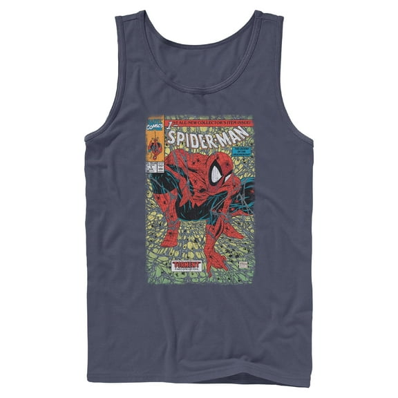 Mens Marvel Spider-Man Torment Comic Cover Tank Top