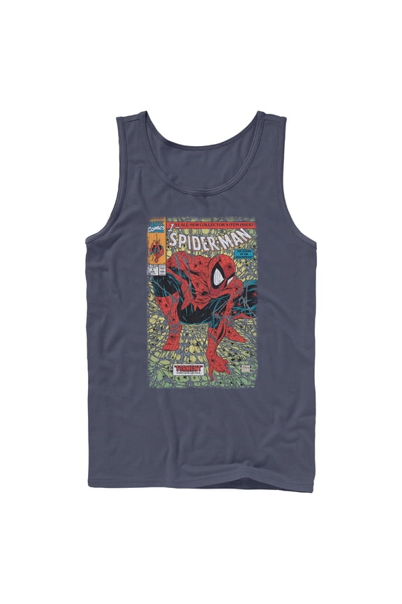 Mens Marvel Spider-Man Torment Comic Cover Tank Top