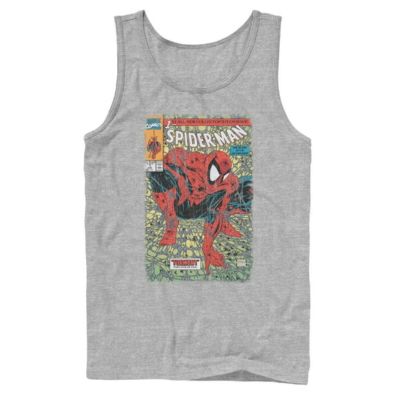 Mens Marvel Spider-Man Torment Comic Cover Tank Top