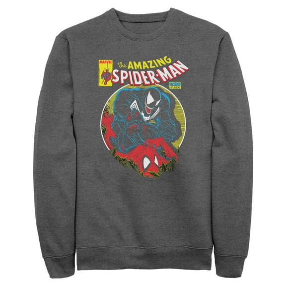 Mens Marvel: Spider-Man Venom Vs Spidey Battle Sweatshirt