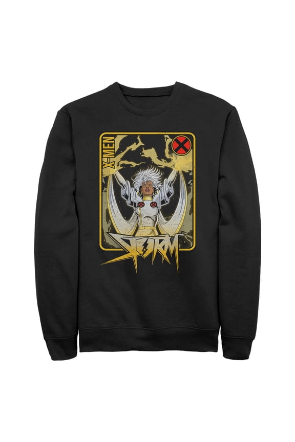 Mens Marvel Storm Pose Frame Sweatshirt