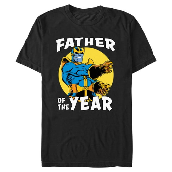 Mens Marvel Thanos Father of the Year T Shirt