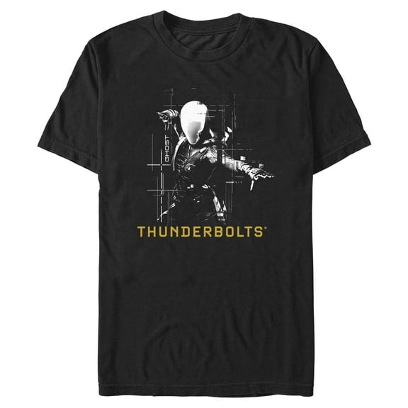 Mens Marvel: Thunderbolts Ghost Silhouette T Shirt