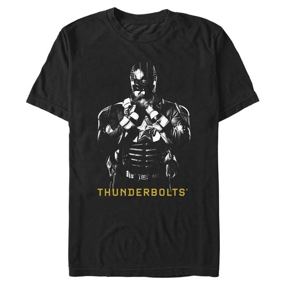 Mens Marvel: Thunderbolts Red Guardian In Shadows T Shirt