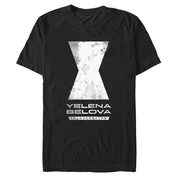 Mens Marvel: Thunderbolts Yelena Belova Logo T Shirt
