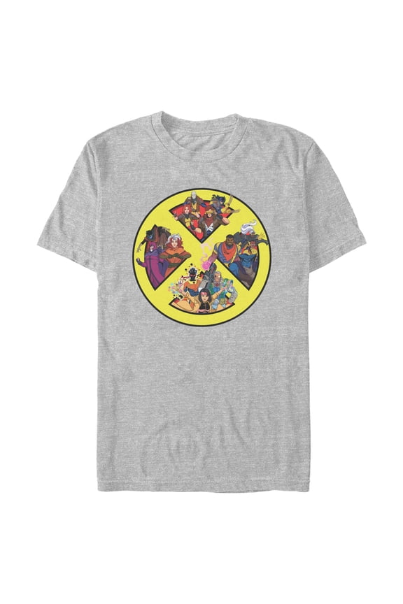 Mens Marvel: X-Men '97 Powerful Teams Logo T Shirt