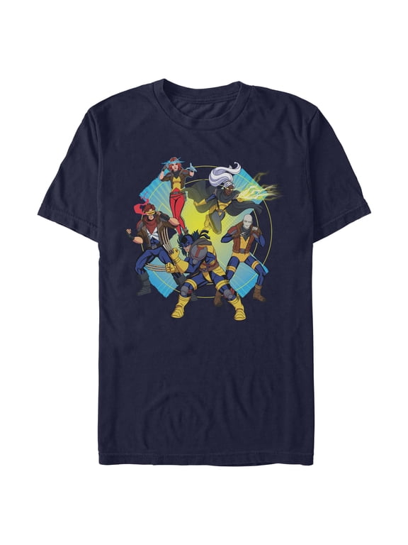 Mens Marvel: X-Men '97 Wolverine Team Ready To Fight T Shirt