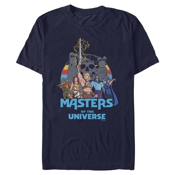Mens Masters of the Universe Classic Heroes and Villains T Shirt