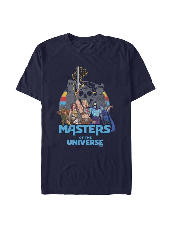 Mens Masters of the Universe Classic Heroes and Villains T Shirt