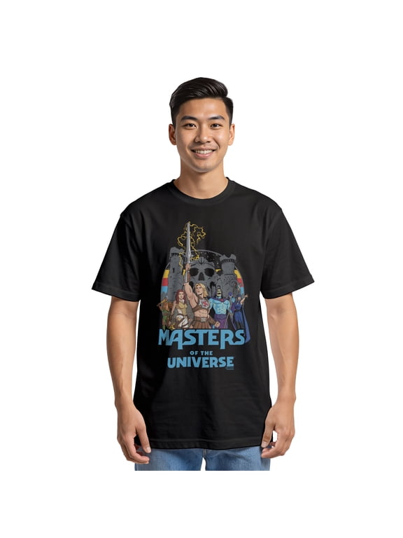 Mens Masters of the Universe Classic Heroes and Villains T Shirt