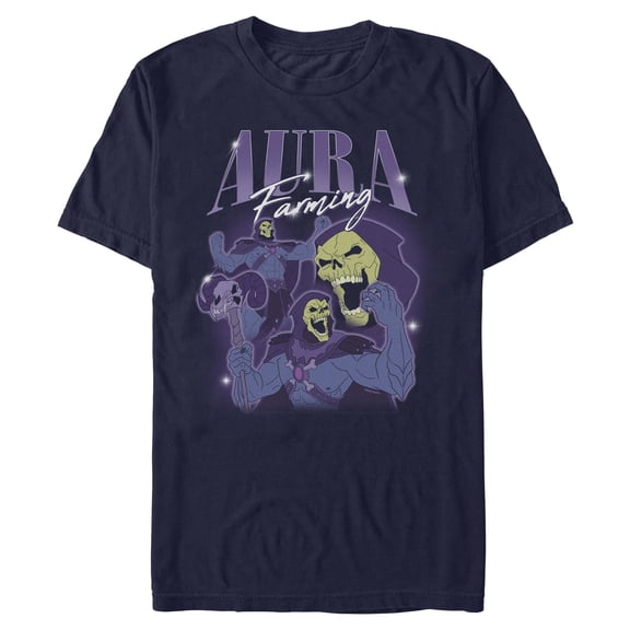 Mens Masters of the Universe Skeletor Aura Farming T Shirt