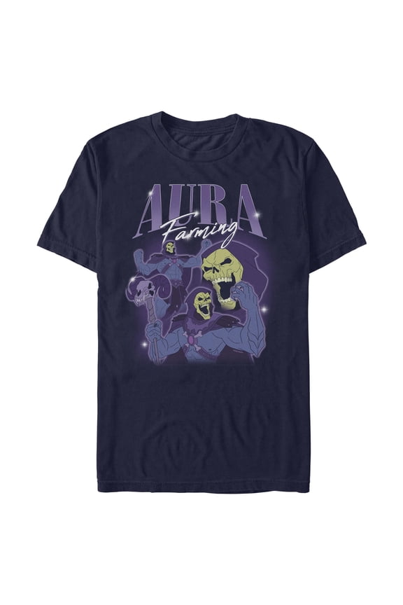 Mens Masters of the Universe Skeletor Aura Farming T Shirt